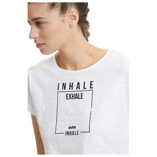 Bodytalk Γυναικεία κοντομάνικη μπλούζα crop